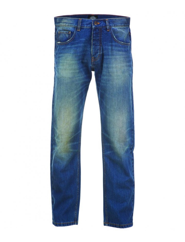 Dickies Michigan Mid Blue Jeans front