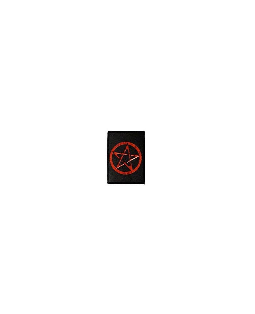 Darkside Red Star Pentacle Patch