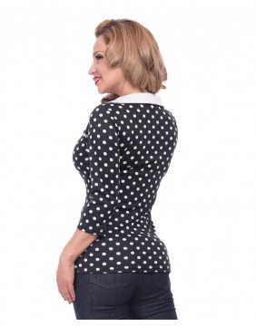 Steady Top Baby Doll Lunares Perfil