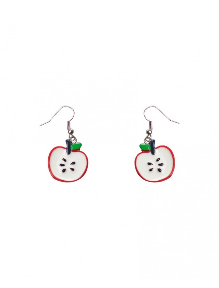 Collectif Apple Drop Earrings