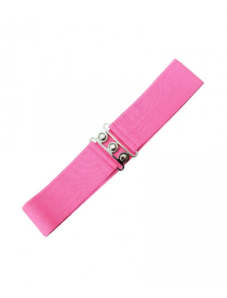Banned Vintage Stretch Belt Pink for women