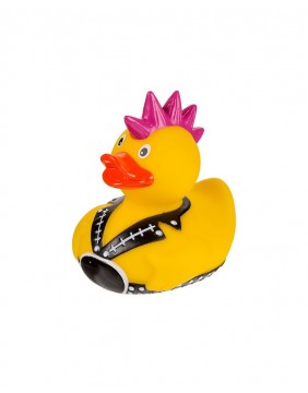 Rubber punk duck