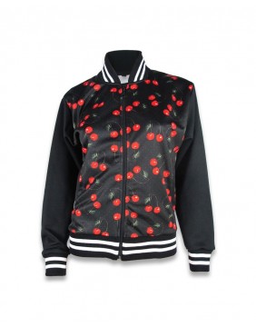 Jacket with cherry design by Liquorbrand