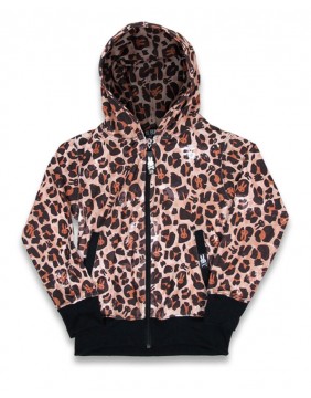 Leopard Sweatshirt for girl by Six Bunnies