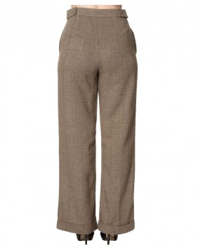 Banned Lady Luck wide trousers back