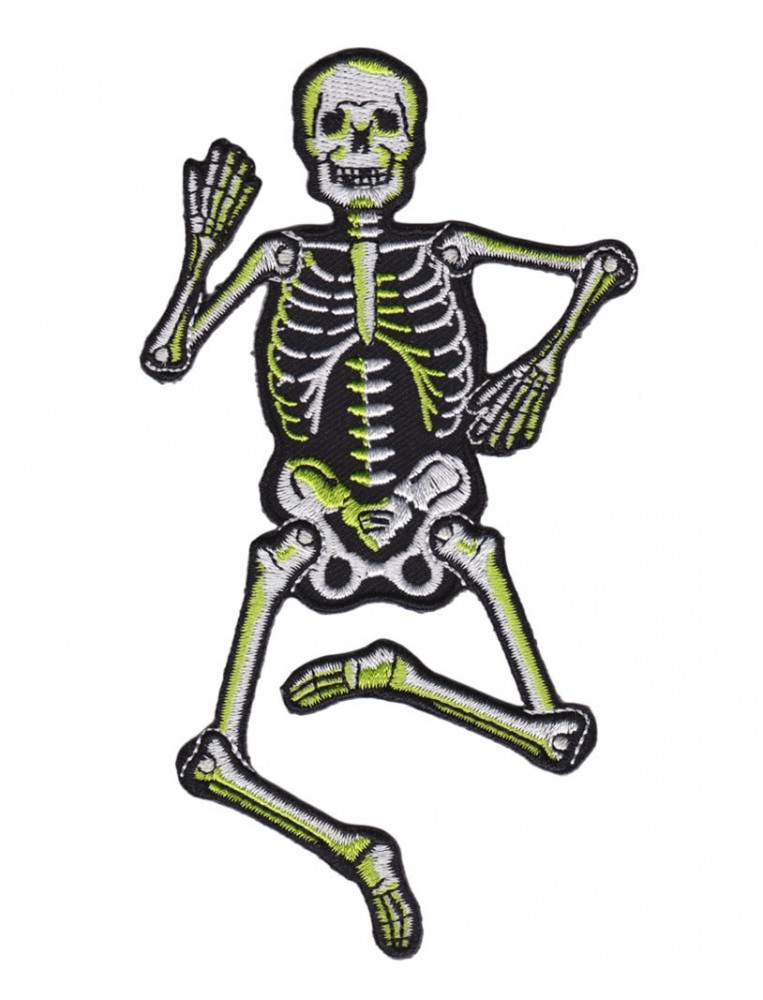 Dancing Skeleton Patch