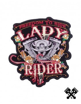 Parche espalda lady rider
