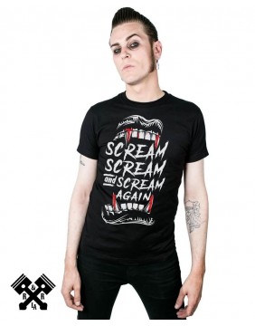 Scream, Scream And Scream Men's Tshirt