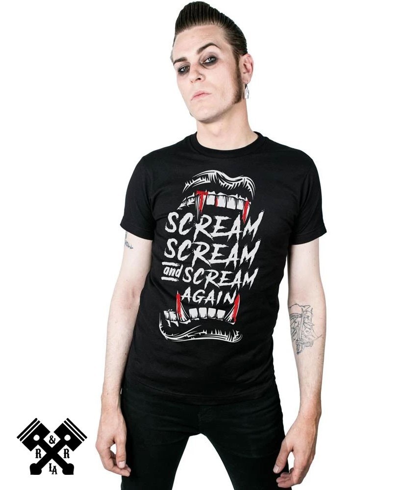 Camiseta de hombre Scream, Scream And Scream