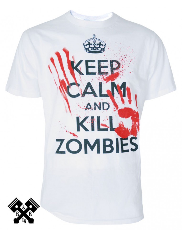 Camiseta Kill Zombies marca Darkside para hombre
