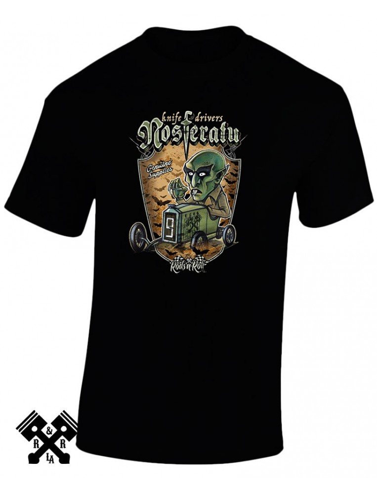 Camiseta Creeprunners Nosferatu para hombre de Rods 'N' Roll