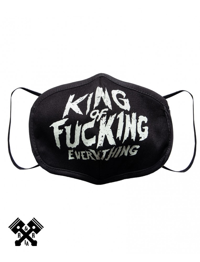 King Kerosin King Face Mask, front