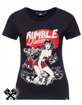 Queen Kerosin Rumble Queen T-shirt, front