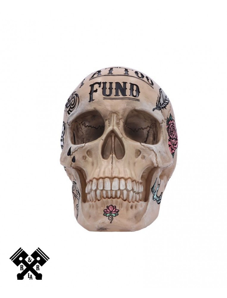 Tattoo Fund Skull, front