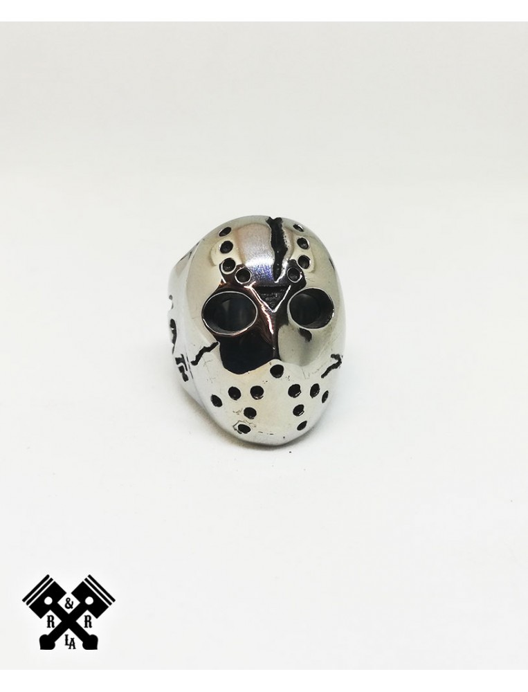 Friday the13th Steel Ring, front view