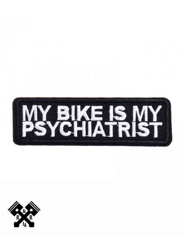 My Bike is my Psychiatrist Patch