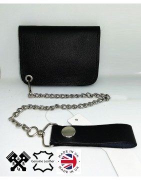 Unisex Small Biker Wallet, back