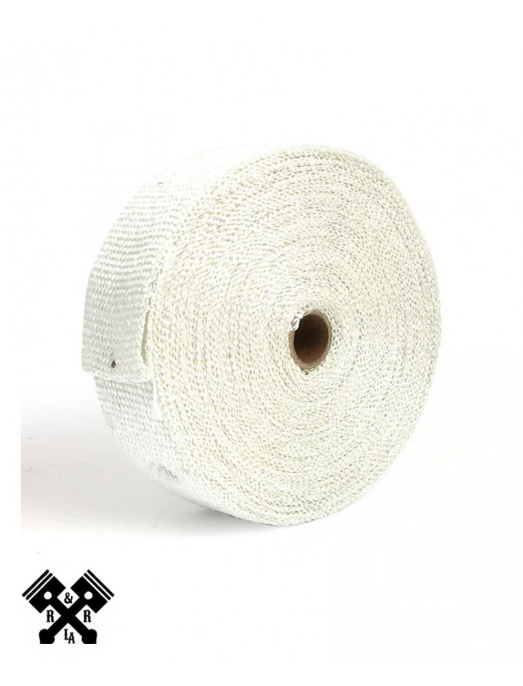 Exhaust Insulating Wrap 2" White