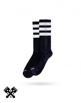 American Socks Calcetines Back in Black II Medio-Alto
