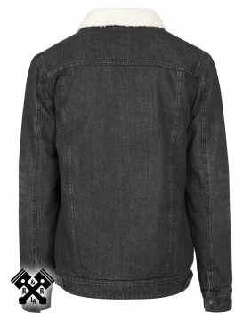 Urban Classics Sherpa Denim Jacket, back