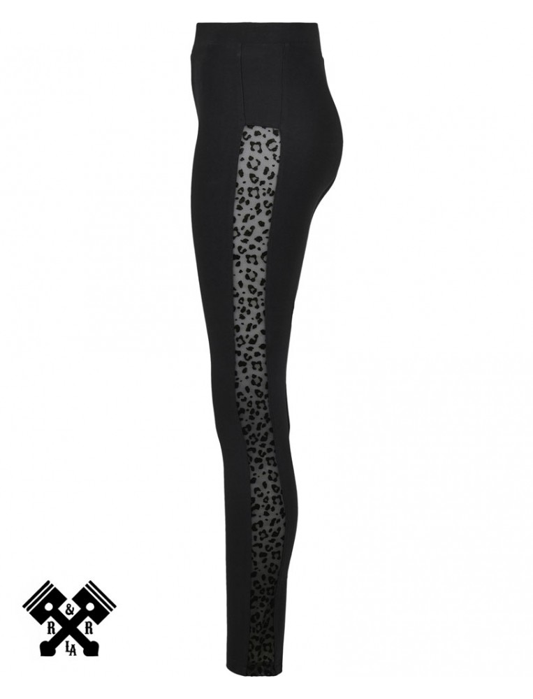 Urban Classics Flock Lace Stripe Leggings, profile