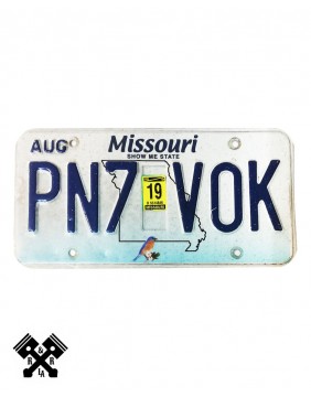Plate Missouri PN7V0K