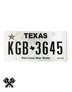License Plate Texas KGB3645 Main