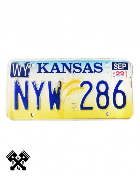 License Plate Kansas NYW286 Main