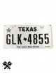 License Plate Texas GLK4855