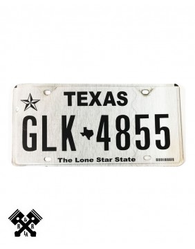 License Plate Texas GLK4855