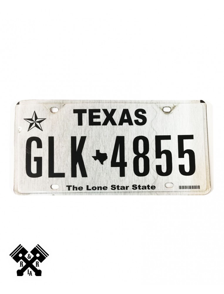 Matricula Texas GLK4855