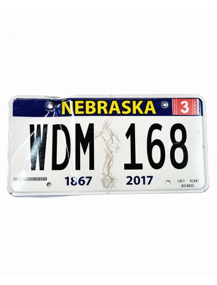 Matricula Nebraska WDM168