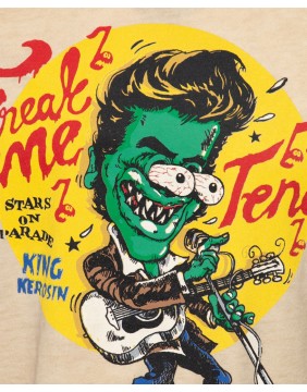 Camiseta Freak Me Tender de King Kerosin, detalle