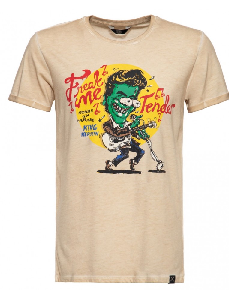 King Kerosin Freak Me Tender T-shirt, front view