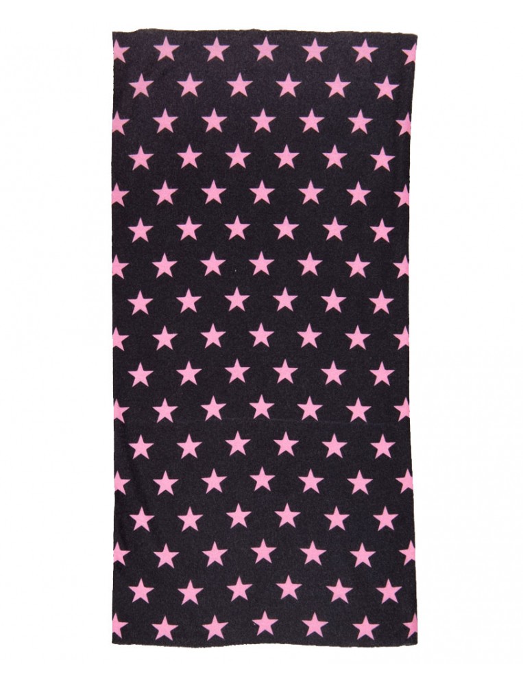 Queen Kerosin Pink Stars Scarf Main