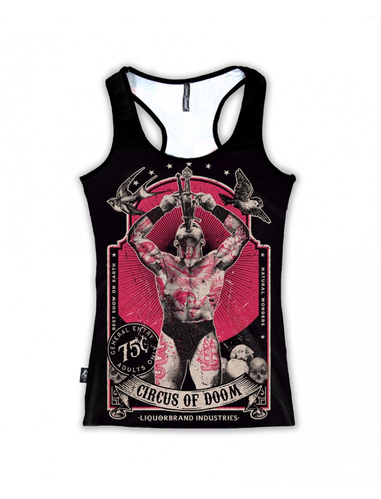 Top Circus of Doom, para chica, marca liquorbrand.