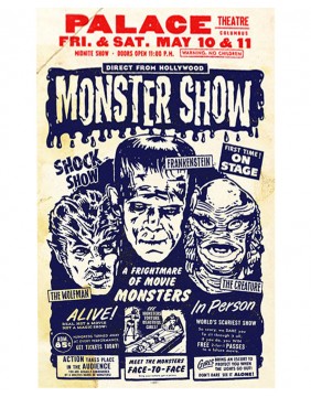 Poster Hollywood Monster Show