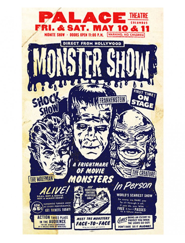 Poster Hollywood Monster Show