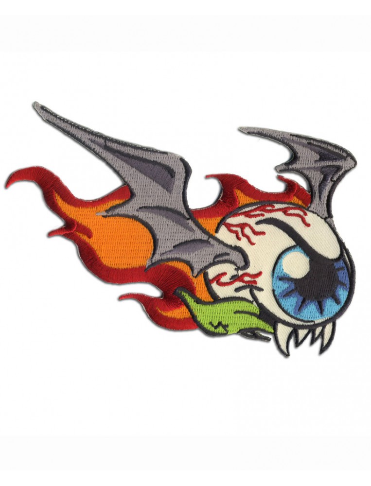 Retro-a-go-go Flying Eyeball Patch