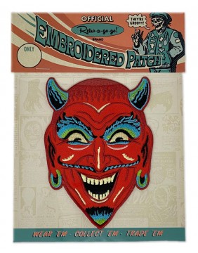 Retro-a-go-go Fun-House Devil Patch, packed