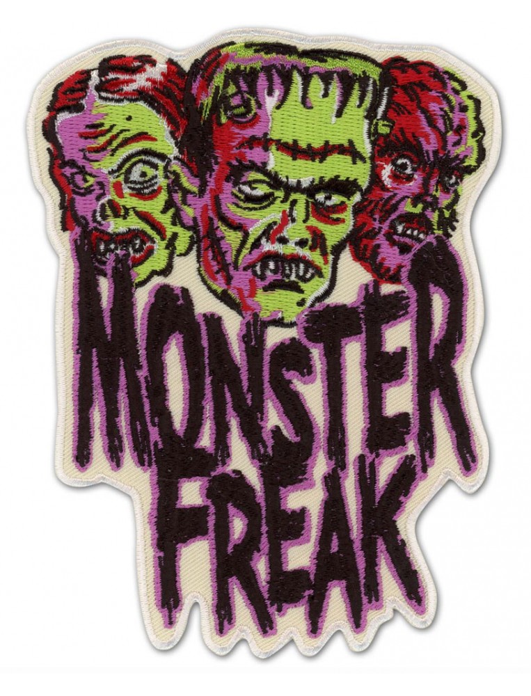 Parche Monster Freak, marca Retro-a-go-go