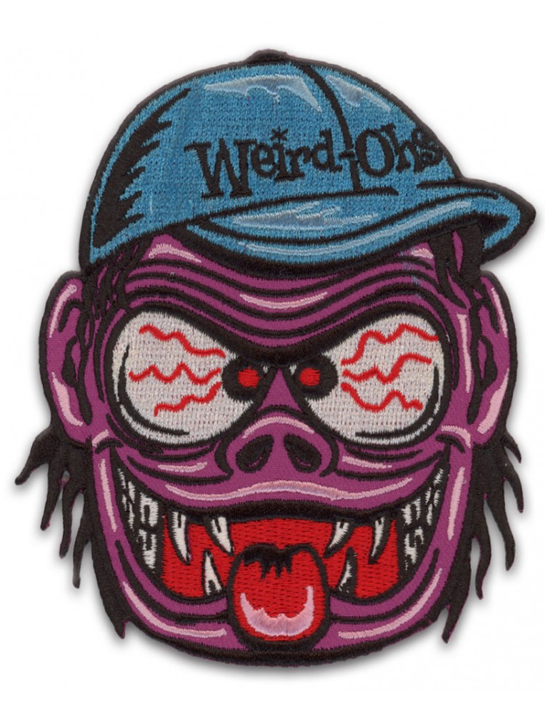 Parche Weird-ohs Ragin' Wade, marca Retro-a-go-go, empaquetado