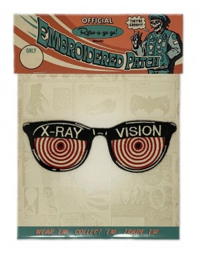 Parche Gafas de Rayos-X, marca Retro-a-go-go, empaquetado