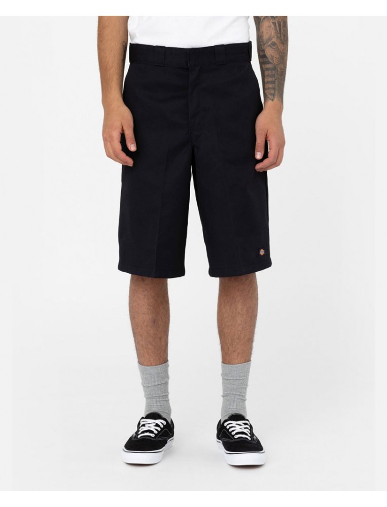 Dickies 13" Multi Pocket Black Work Short, front