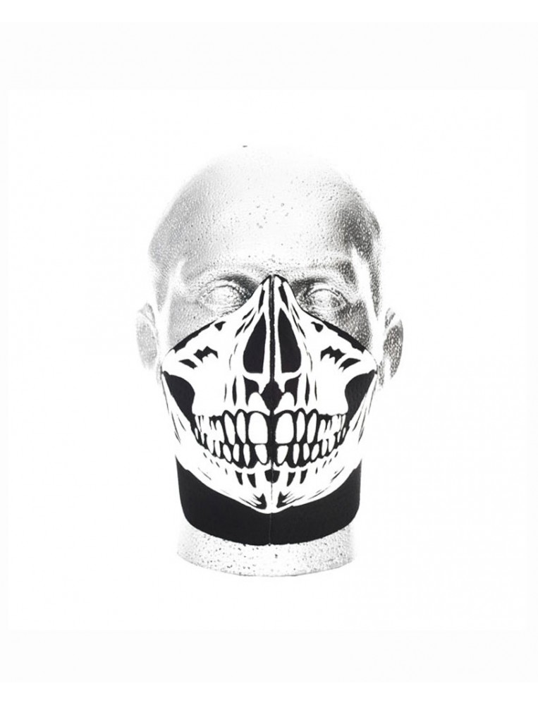 Bandero Biker Face Mask Skull, front