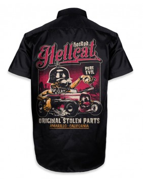 Camisa Hotrod Hellcat, Original Stolen Parts, vista trasera