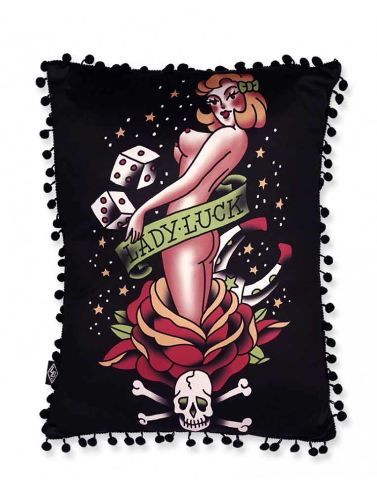 Liquorbrand Lady Luck Pillow