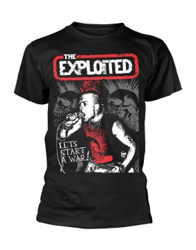 Camiseta de The Exploited - Let's start a war