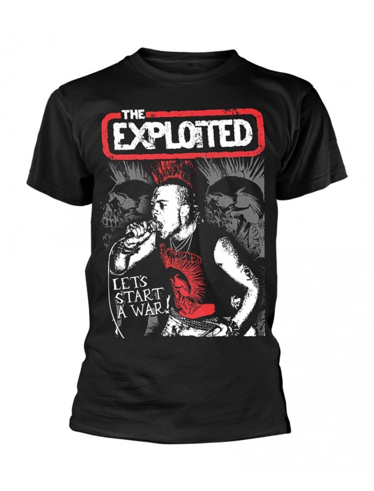 Camiseta de The Exploited - Let's start a war