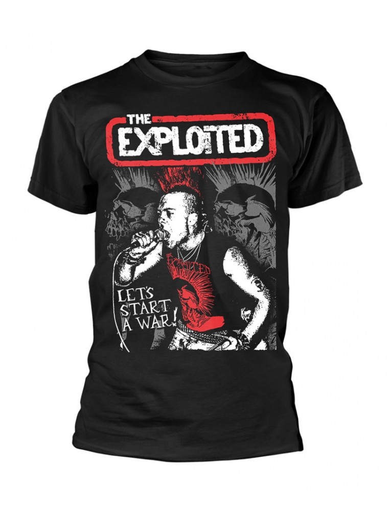 The Exploited Tshirt - Let's start a war